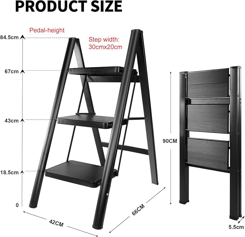 Metal Folding Ladder
