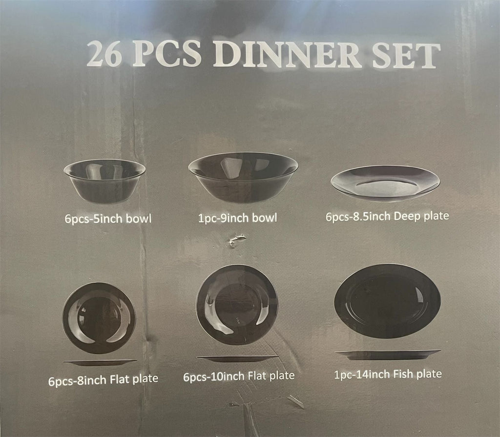 GEBE 26 Pieces Dinner Set