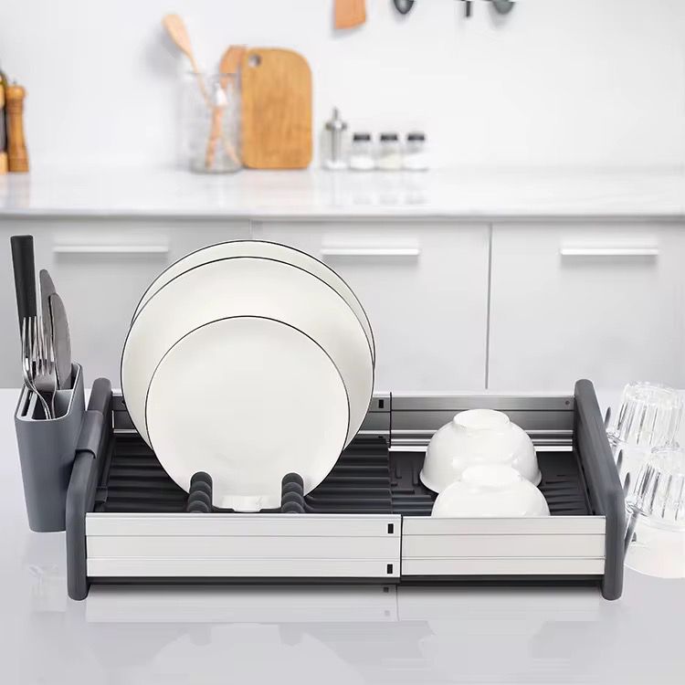 GeBe Black Collapsible Dish Rack
