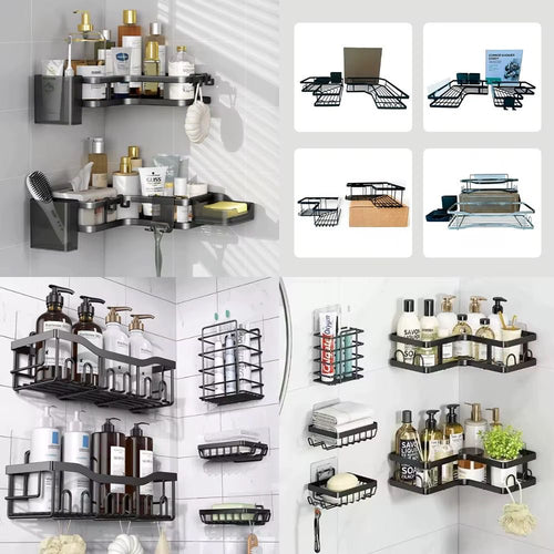 Corner Shower Caddy Organizer Set