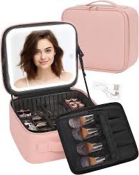 LED Makeup Mirror Handheld Makeup Box