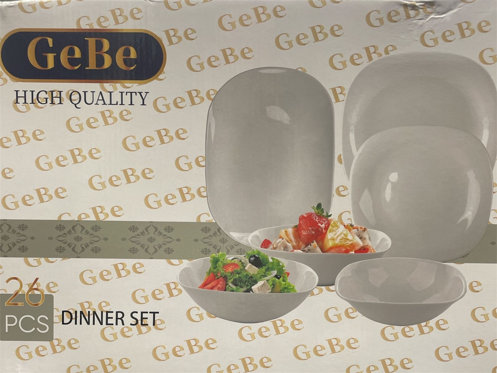 GEBE 26 Pieces Dinner Set