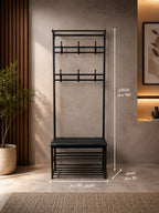 All-in-One Hall Shoe Rack