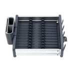 GeBe Black Collapsible Dish Rack