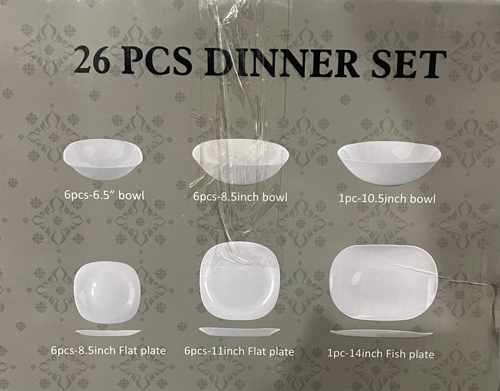 GEBE 26 Pieces Dinner Set