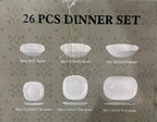GEBE 26 Pieces Dinner Set