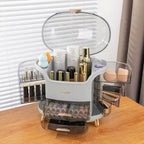 Cosmetic Organizer Storage Box & Brush holder