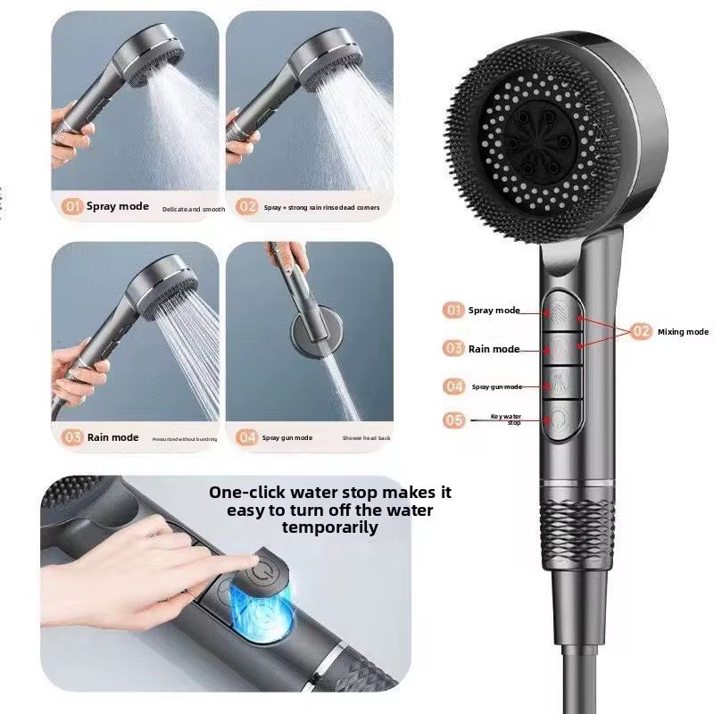 High-Pressure Handheld Shower Head