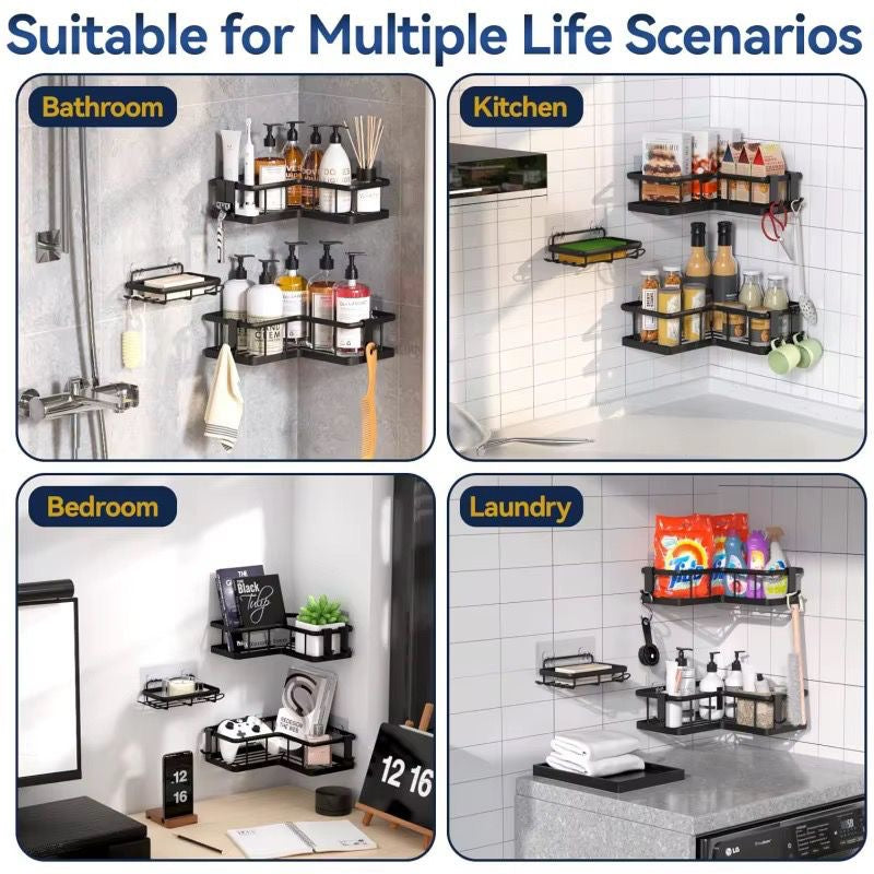 Corner Shower Caddy Organizer Set
