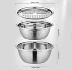 3-Piece Shredder Basin Set