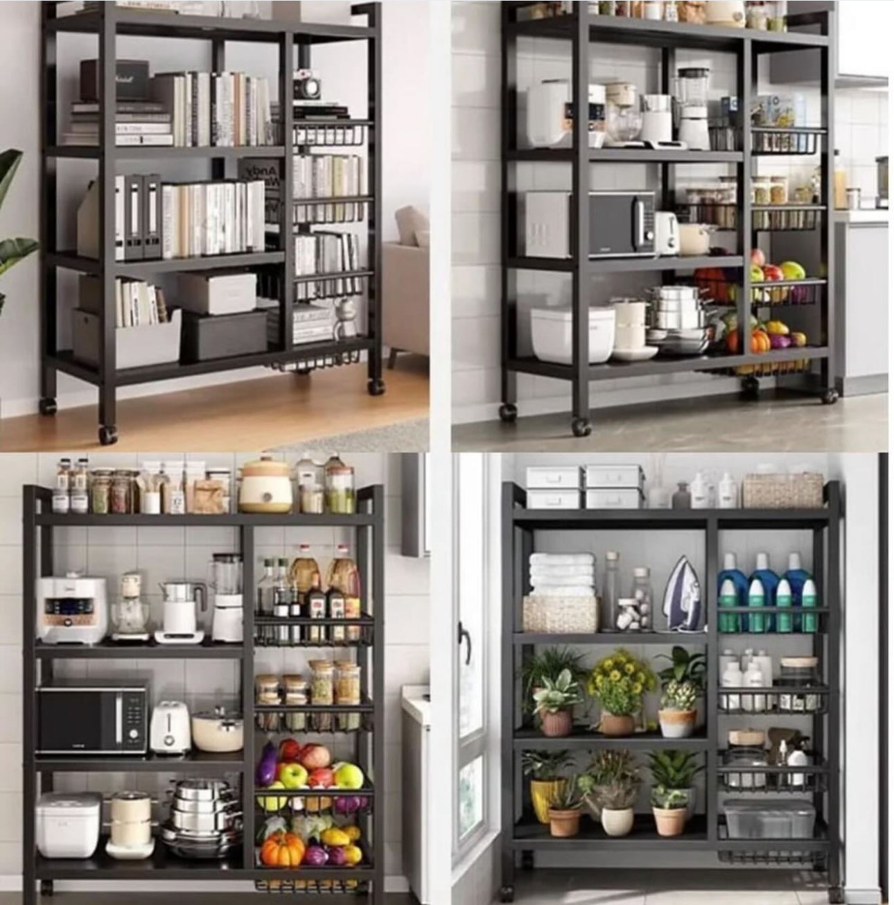 Metal Kitchen Storage Rack