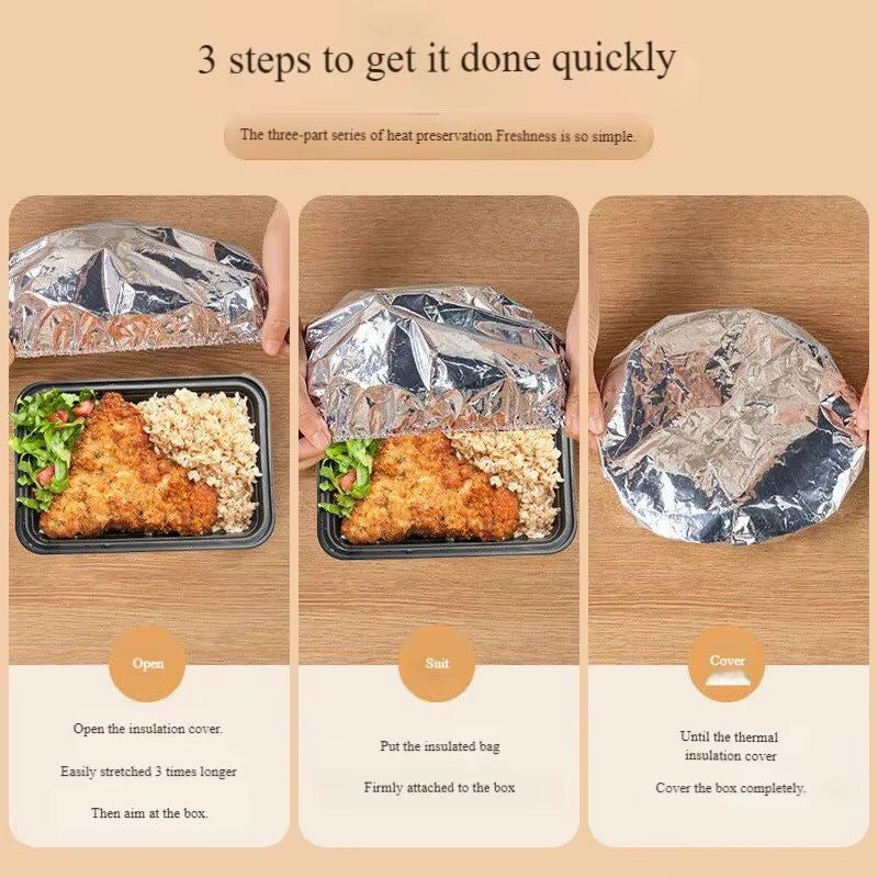Aluminum Foil Food Covers (120 to Piece)