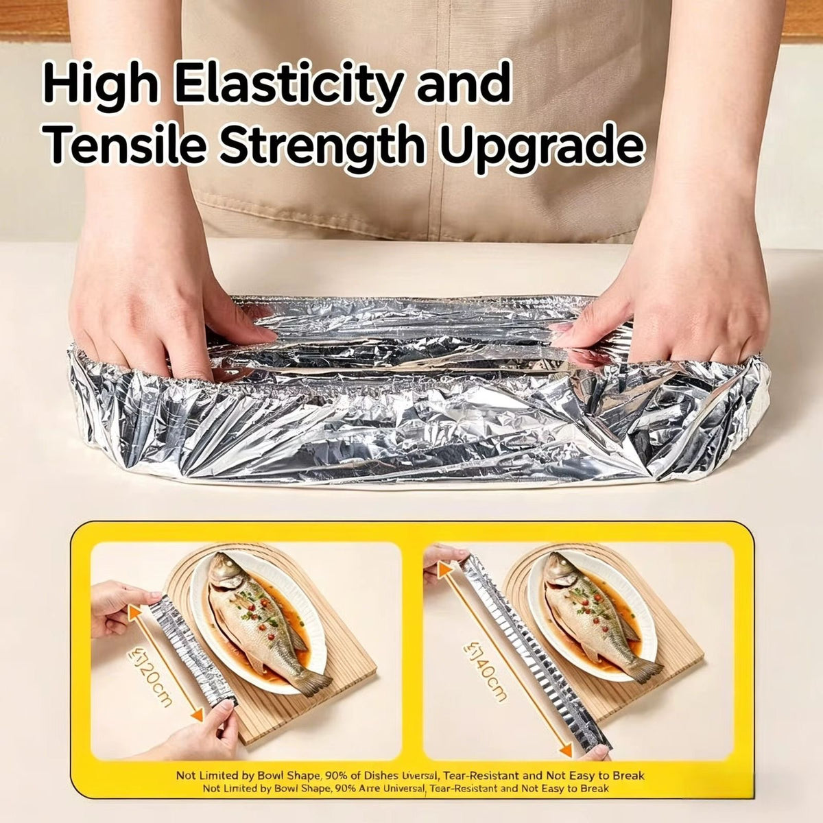 Aluminum Foil Food Covers (120 to Piece)
