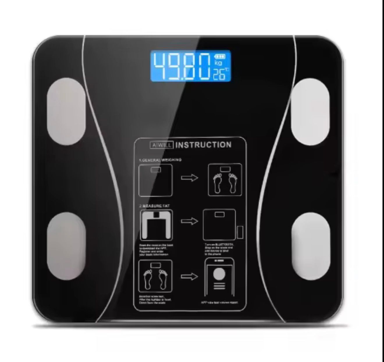 Bluetooth Smart Body Fat Scale