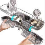 Bathroom Plexi Organizing Shelf