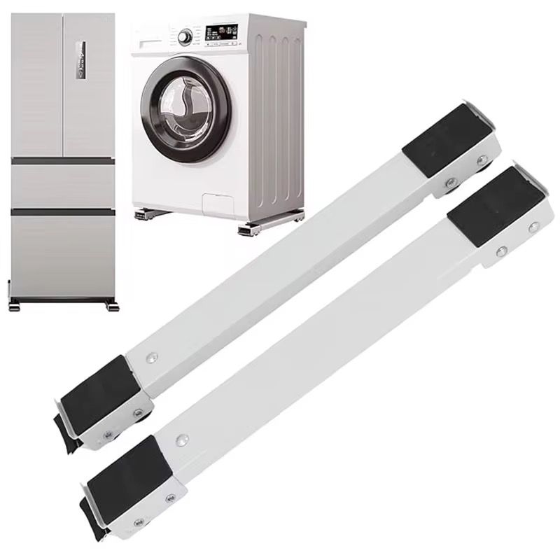 Stainless Steel Mini Wheel Removable Refrigerator Bracket