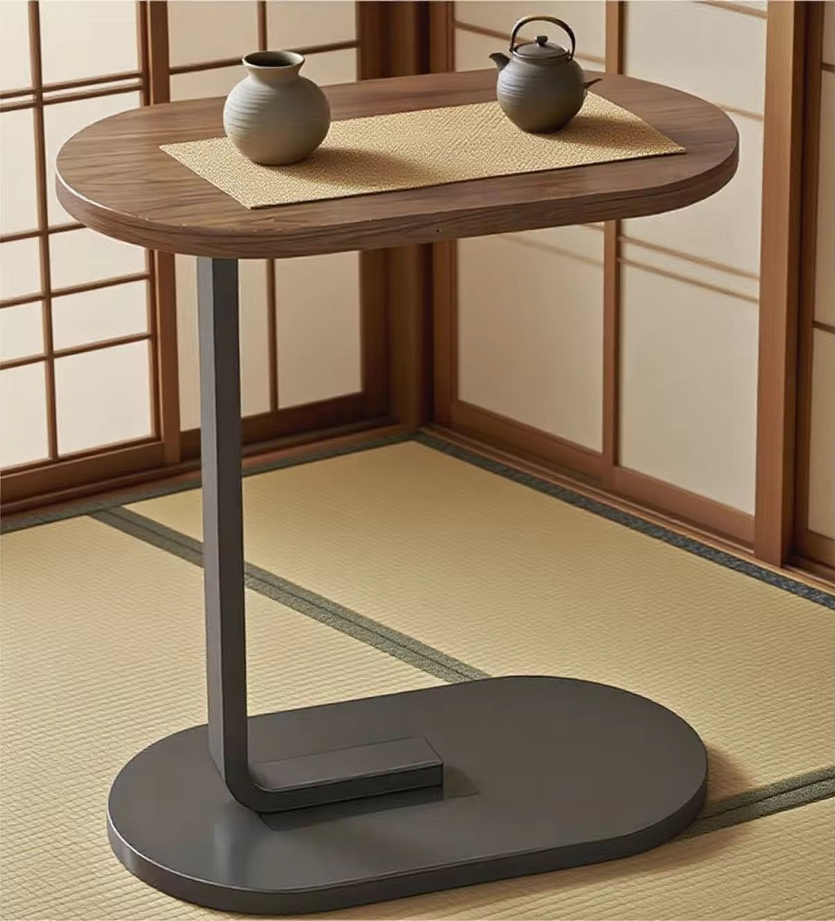 C Shaped Side Table