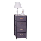 4-Drawer Fabric Storage Tower