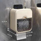 Wall-mounted toilet paper dispenser