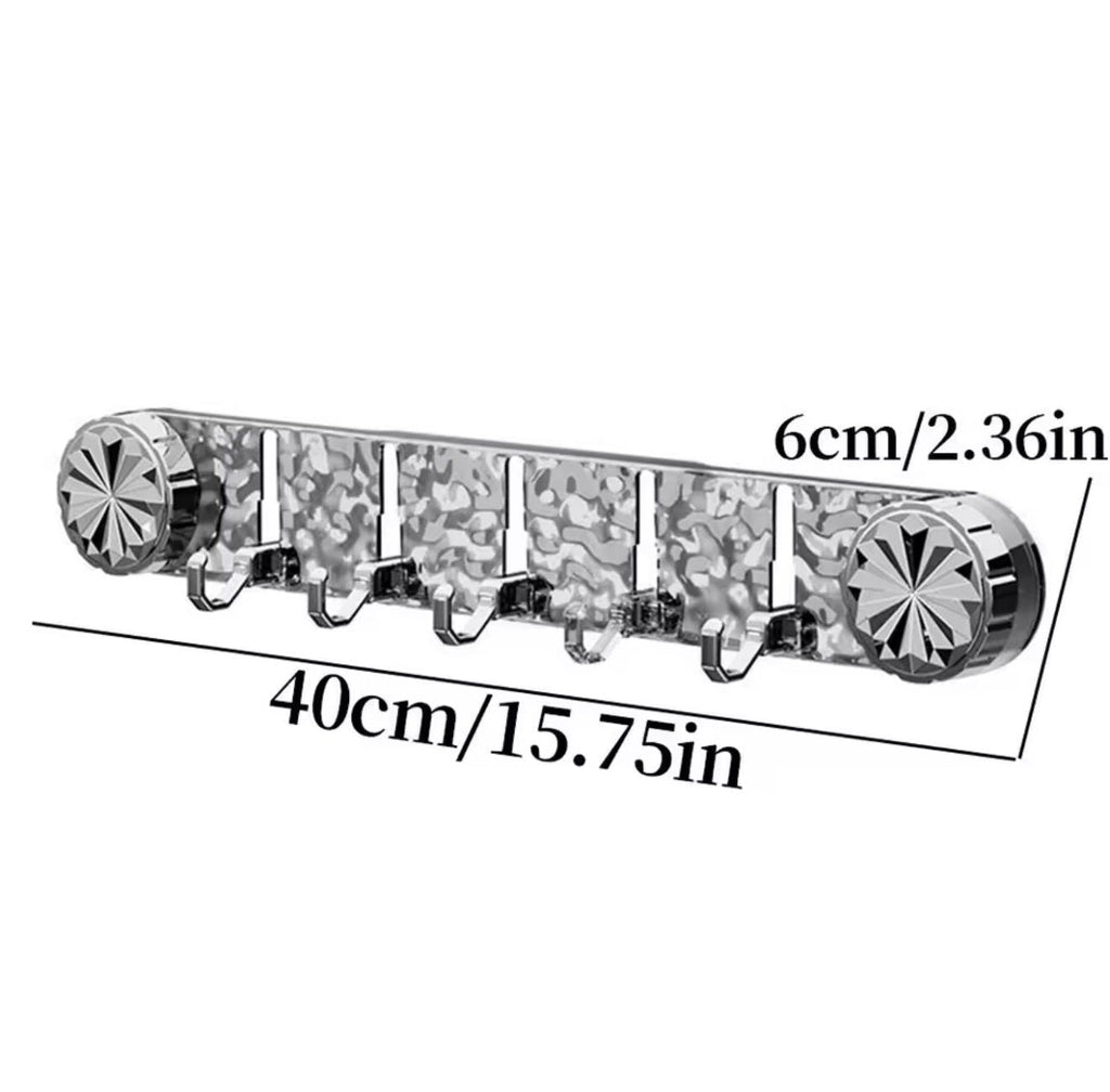 Wall-Mounted Storage Hook Rack