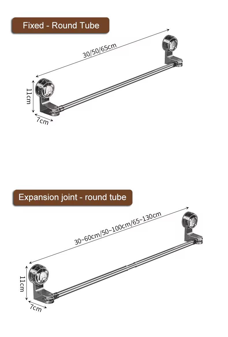 Suction Cup Towel Bar