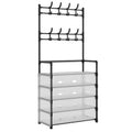 5-Tier Coat and Shoe Rack