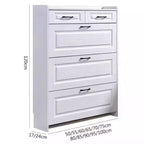 Slim Shoe Storage Cabinet