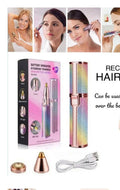 2-in-1 Electric Eyebrow Trimmer and Facial Hair Remover
