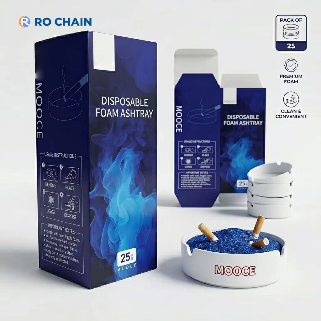 Disposable Foam Ashtrays