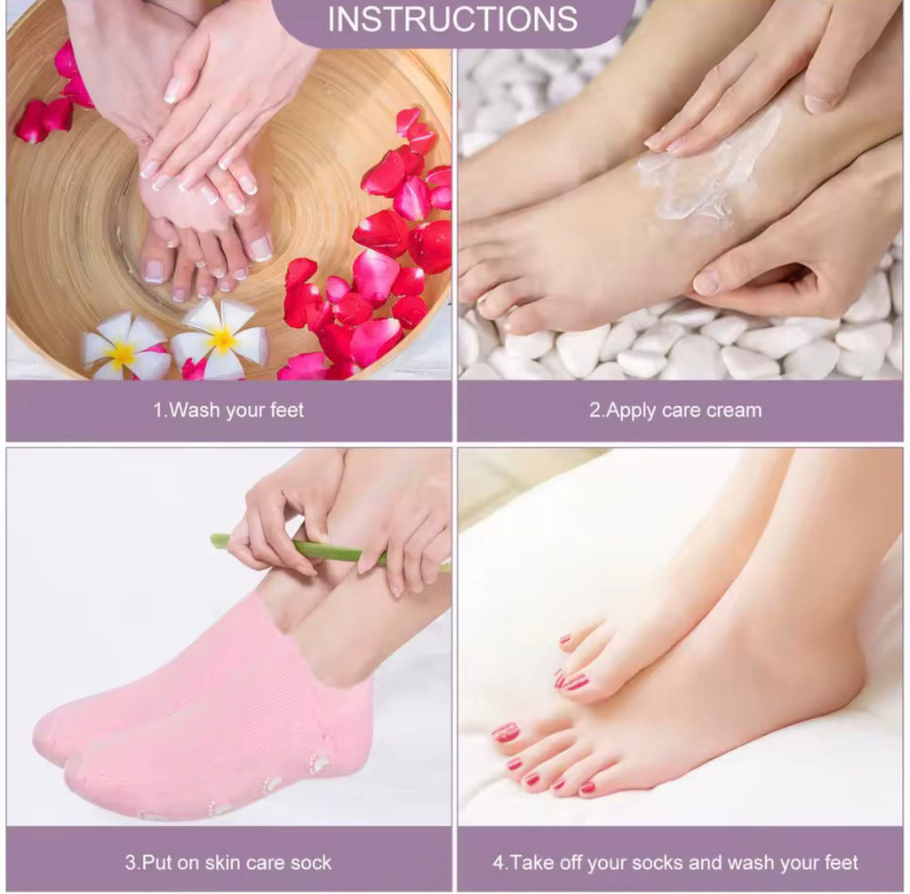 Moisturizing Jell Socks