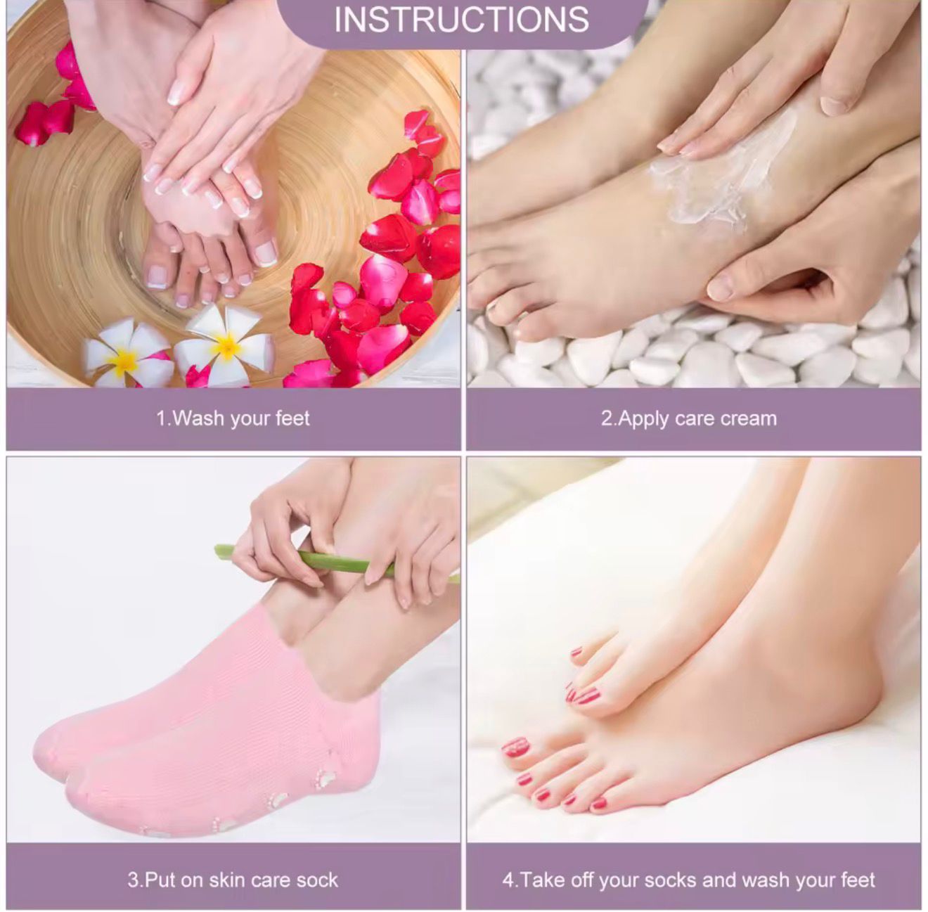 Moisturizing Jell Socks