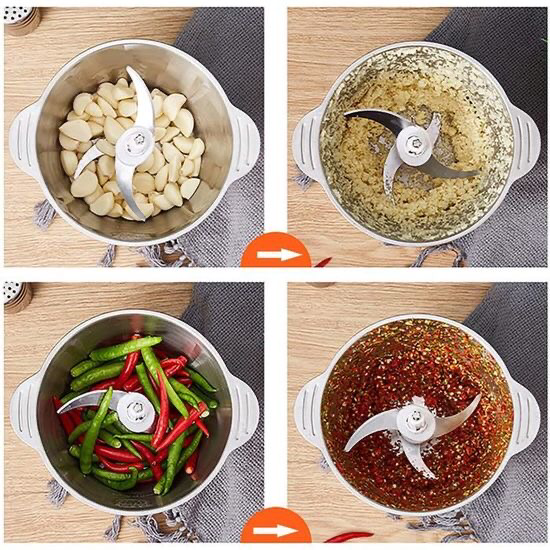 Slivers Criest Electric Food Processor (2L)
