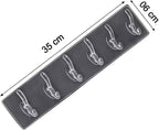 Self-Adhesive 6-Hook Wall Hanger ( 3 Pcs)