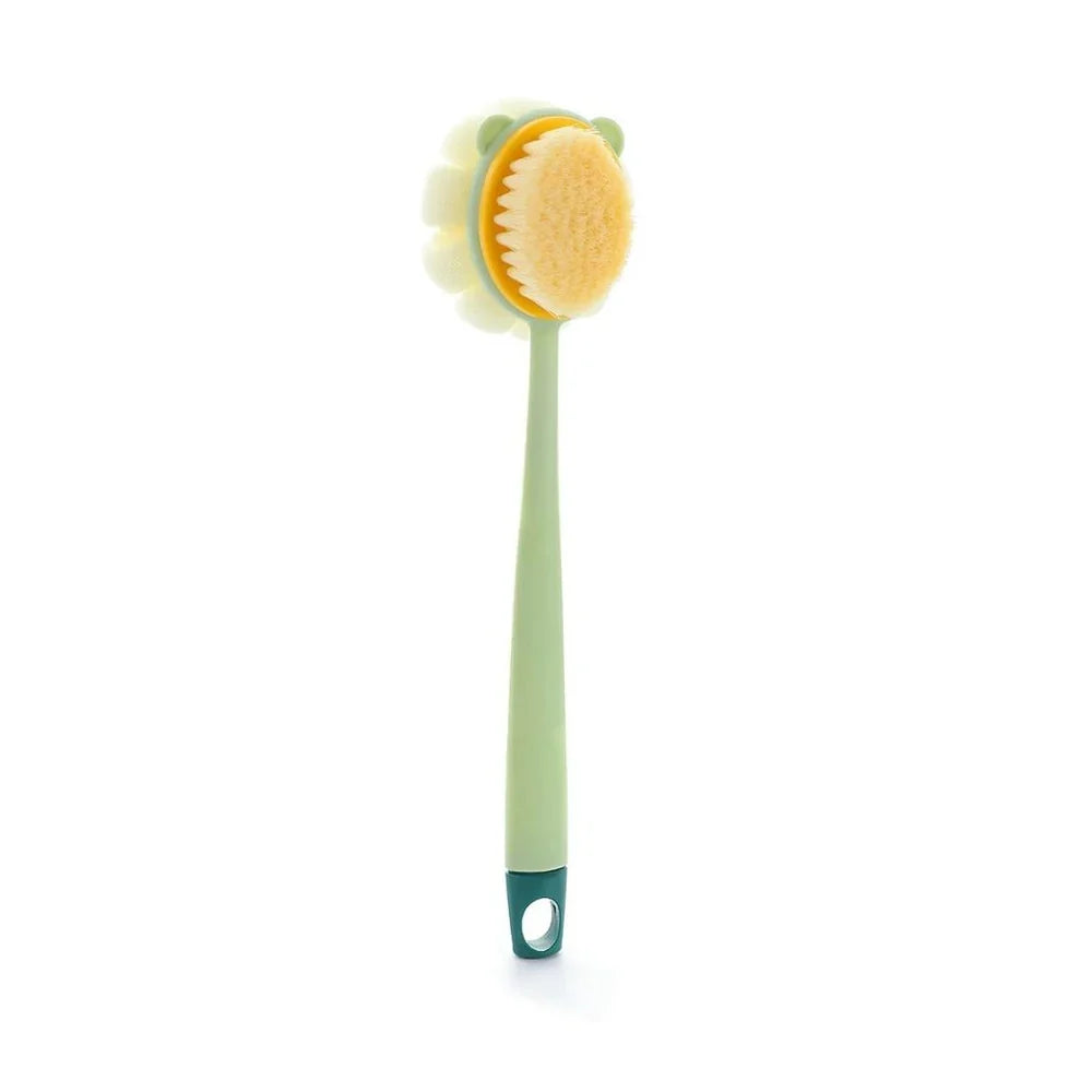 2-in-1 Long-Handle Bath Brush