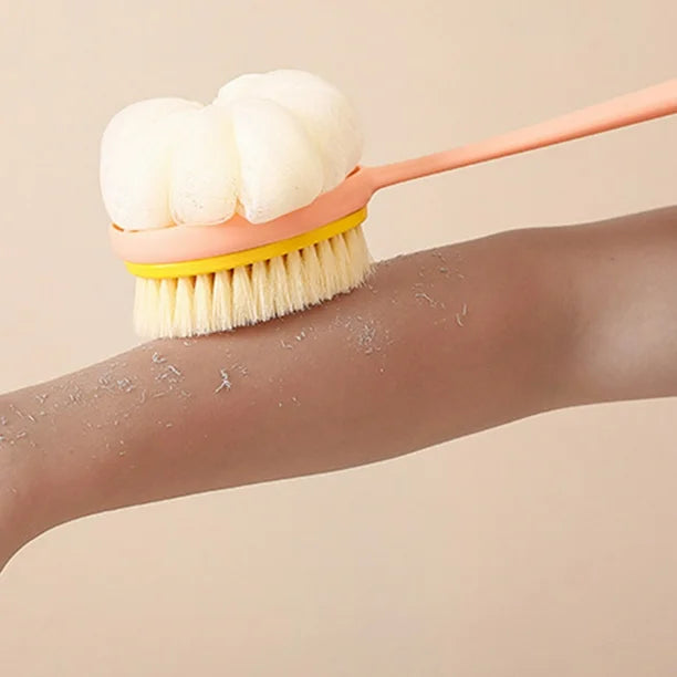 2-in-1 Long-Handle Bath Brush