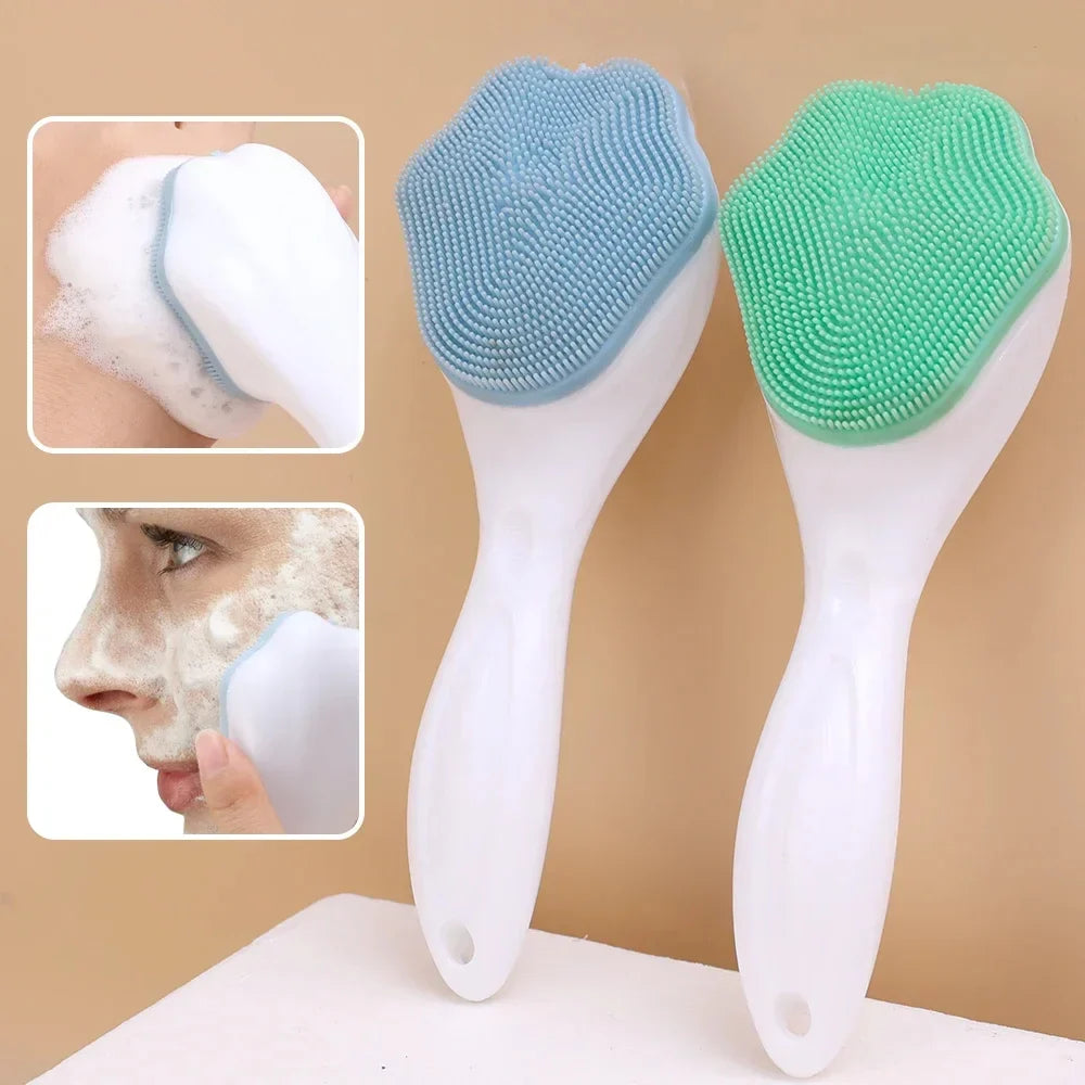 Silicone Face Scrubber Cleaning Brush