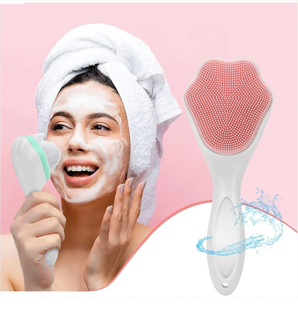 Silicone Face Scrubber Cleaning Brush
