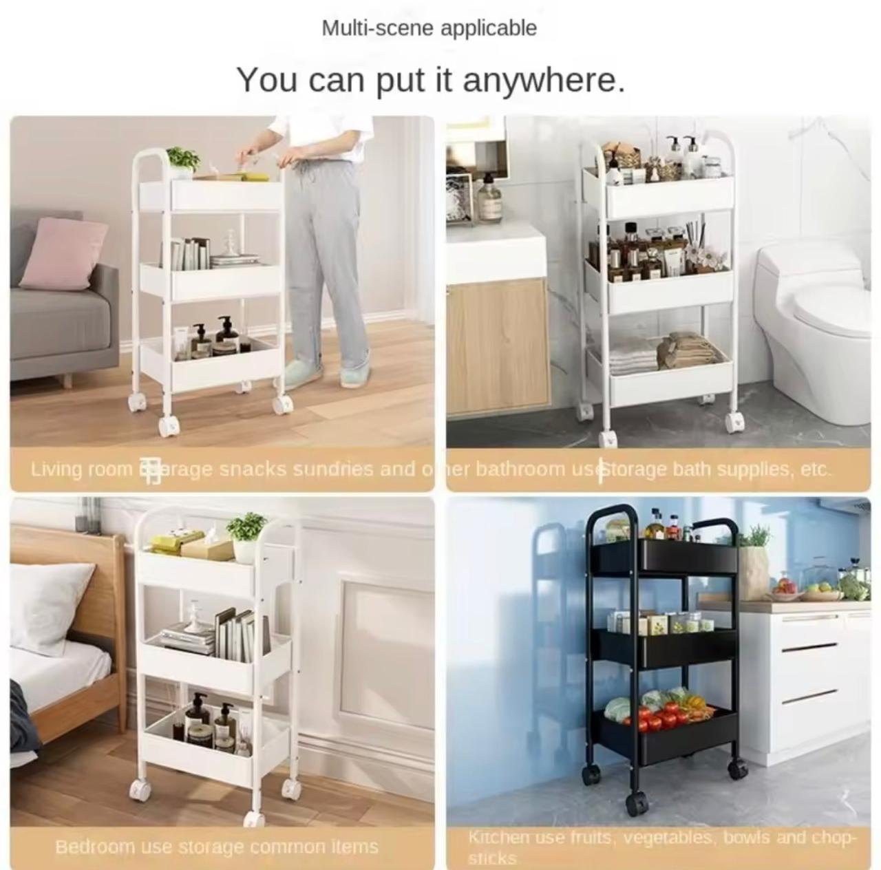 3-Tier Utility Cart