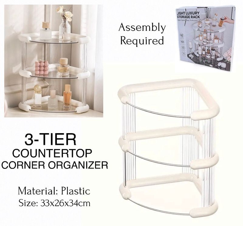 3-tier Light Luxury Storage Rack