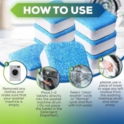 Washing Machine Tank Cleaner Tablets