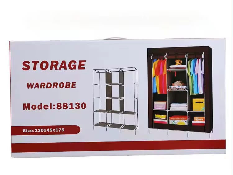 Portable Storage Wardrobe Closet