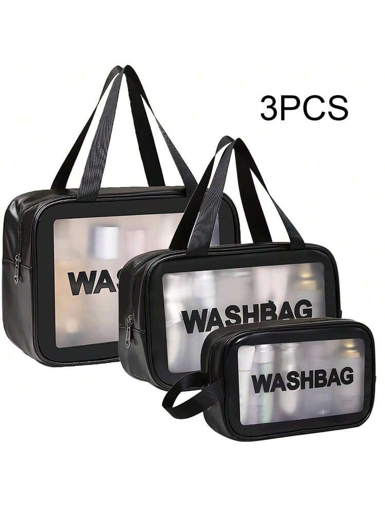 Water Proof Travel Bags Set of Three Pieces