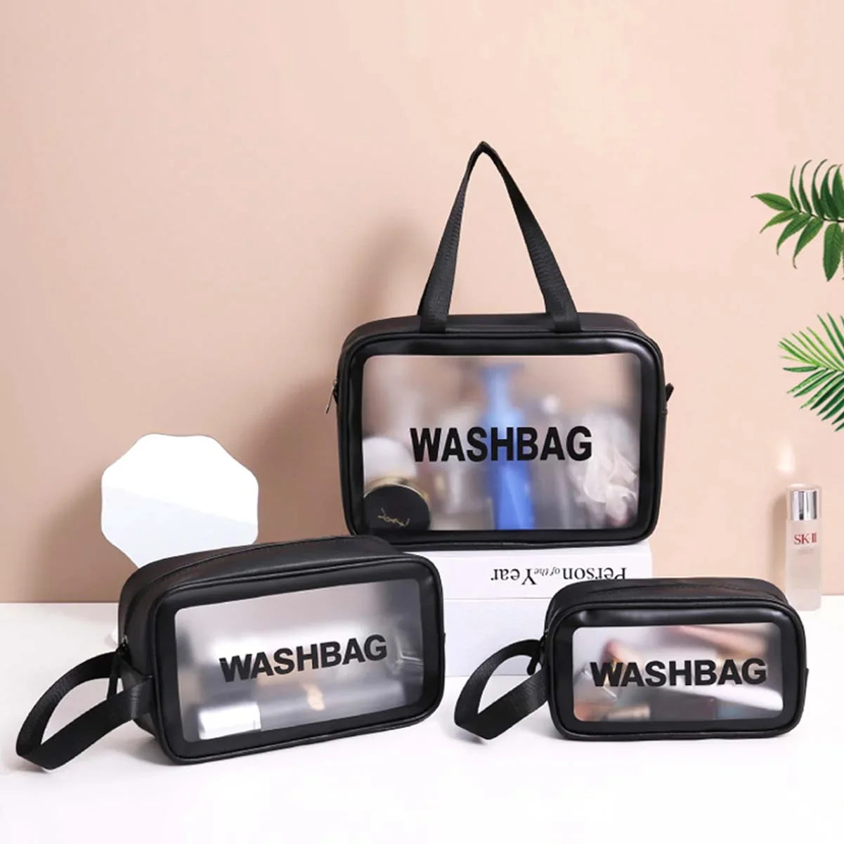 Water Proof Travel Bags Set of Three Pieces