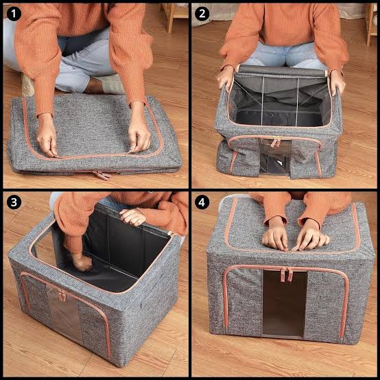 Zippered Storage Boxes Offer