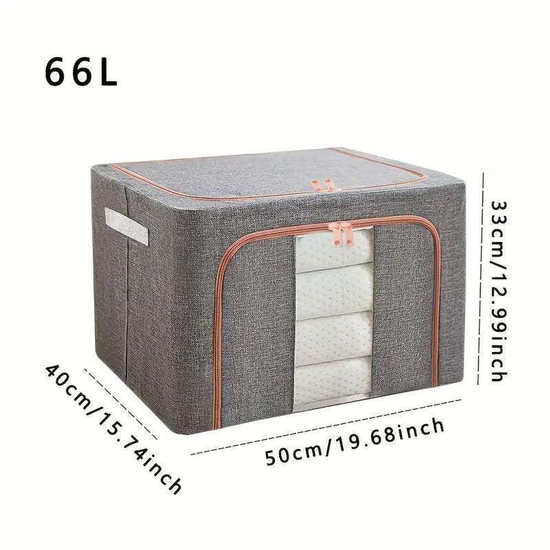 Zippered Storage Boxes Medium ( 66L )