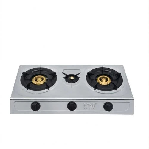Boko 4 Burner Gas Stove with Shelves