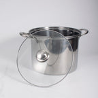 12-piece stainless steel "Super High Pot Suit" cookware set