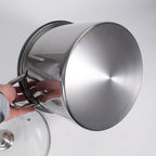 12-piece stainless steel "Super High Pot Suit" cookware set