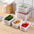 3-Piece Set Of Refrigerator Storage Containers