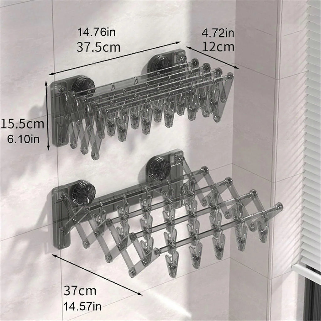 Foldable Wall-Mounted Drying Rack